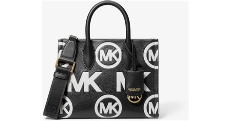 sac michael kors mirella|Michael Kors Small Mirella Logo Tote Crossbody Bag .